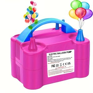 Portable Electric Balloon Inflator, Party Decoration Inflator, Suitable for Various Events And Festivals, Without Battery